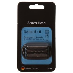 Braun Series 5 Replacement Shaving Head 53B - Precision Shave for Effortless Grooming | Original Spare Part 4210201263067